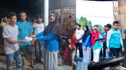 Tinjau Langsung Korban Kebakaran Silam, Prihatin Bupati Kampar H. Ahmad Yuzar Serahkan Bantuan Dan Instruksikan Instansi Terkait segera Berikan Bantuan.