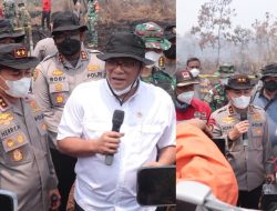 Menteri LHK & Kapolda Riau Tinjau Langsung Karhutla di Kampar, Pastikan Penanganan Optimal