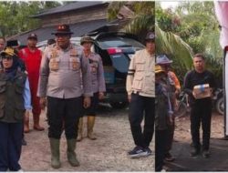 Tinjau Langsung Lokasi Karhutla Rimbo Panjang, Staf Khusus Menteri Kehutanan Apresiasi Sinergi Tim Gabungan & Serahkan Bantuan Sosial