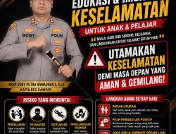 Jaga Keselamatan Generasi Penerus, Kapolres Kampar: Orang Tua Wajib Tingkatkan Pengawasan Saat Ada Aksi Penyampaian Aspirasi