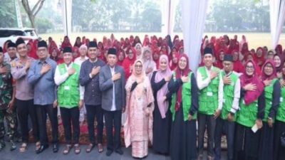 Wakil Bupati Kampar Buka Tabligh Akbar dan MTQ Antar Majelis Taklim Bangkinang Kota