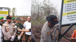 Pasang Plang Tegas di Rimbo Panjang: Area Bekas Karhutla Jadi Kawasan Penegakan Hukum