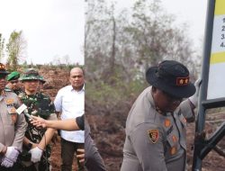 Pasang Plang Tegas di Rimbo Panjang: Area Bekas Karhutla Jadi Kawasan Penegakan Hukum