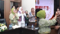 Rangkaikan Kebersamaan & Pengabdian, Polres Kampar Gelar Syukuran Hari Jadi Polwan ke-78