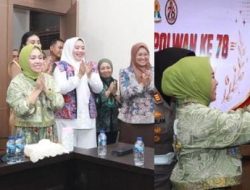 Rangkaikan Kebersamaan & Pengabdian, Polres Kampar Gelar Syukuran Hari Jadi Polwan ke-78