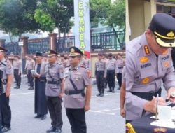 Kapolresta Pekanbaru Pimpin Pelantikan Kabag Ren dan Sertijab Kasat Samapta serta Kapolsek Kulim