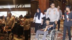 Jadikan Hari Penuh Senyum, Polres Kampar Nonton Bareng Film “Istimewa” Bersama Anak-anak SLBN Bangkinang Kota