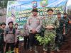 Medan Terjal Bukan Halangan — Polres Kampar & Kodim 0313/KPR Hijaukan Lahan Pasca Kebakaran