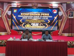 Polres Kampar Gagalkan Penyeludupan 1 Kilo Sabu-sabu