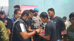 Jaga Kamtibmas, Polres Kampar Laksanakan Razia Gabungan Sasar Sarang Narkoba di Wilayah Kampar Kiri