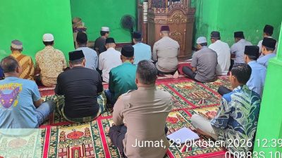 12 Titik Masjid Wilayah Kampar Gelar Sholat Subuh Keliling Bersama Jajaran Polres‑Polsek