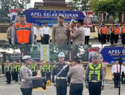 Polresta Pekanbaru Gelar Apel Pasukan Operasi Patuh Lancang Kuning 2026, Wujudkan Lalu Lintas yang Aman dan Tertib
