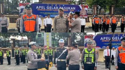 Polresta Pekanbaru Gelar Apel Pasukan Operasi Patuh Lancang Kuning 2026, Wujudkan Lalu Lintas yang Aman dan Tertib