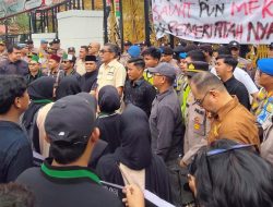 Polresta Pekanbaru Kawal Aspirasi Mahasiswa HMI, Kedepankan Pendekatan Humanis dan Jembatani Dialog dengan DPRD Prov Riau.