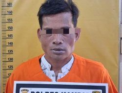 Polres Kampar Tangkap Pria Paru Baya, Nekat Cabuli Anak Tirinya Usia 6 Tahun Hingga Pendarahan