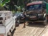 Rusak Kala Musim Hujan Menunggu&nbsp; Jalan Lintas Pujud – Manggala. Menunggu Solusi Pemprov Riau .